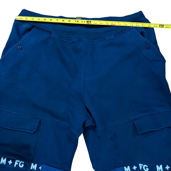 Le Jean De Marithe Francois Girbaud Mens Denim Cargo Sweatpants M+FG Trim XXXL - Picture 6 of 8